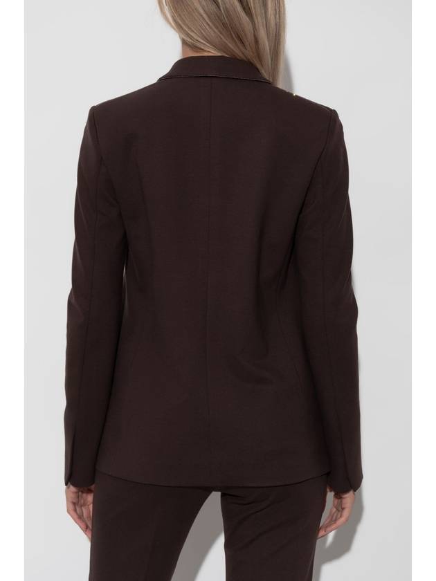 Fabiana Filippi Blazer With Pockets, Women's, Brown - FABIANA FILIPPI - BALAAN 4