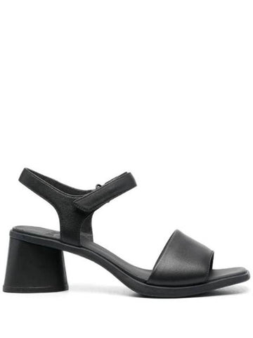 Kiara Leather Sandal Heels Black - CAMPER - BALAAN 1