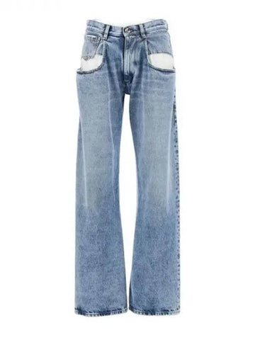 Maison Margiela Back Stitch Denim Pants 271445 - MAISON MARGIELA - BALAAN 1