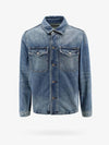 Logo Label Denim Jacket Blue - TOM FORD - BALAAN 1