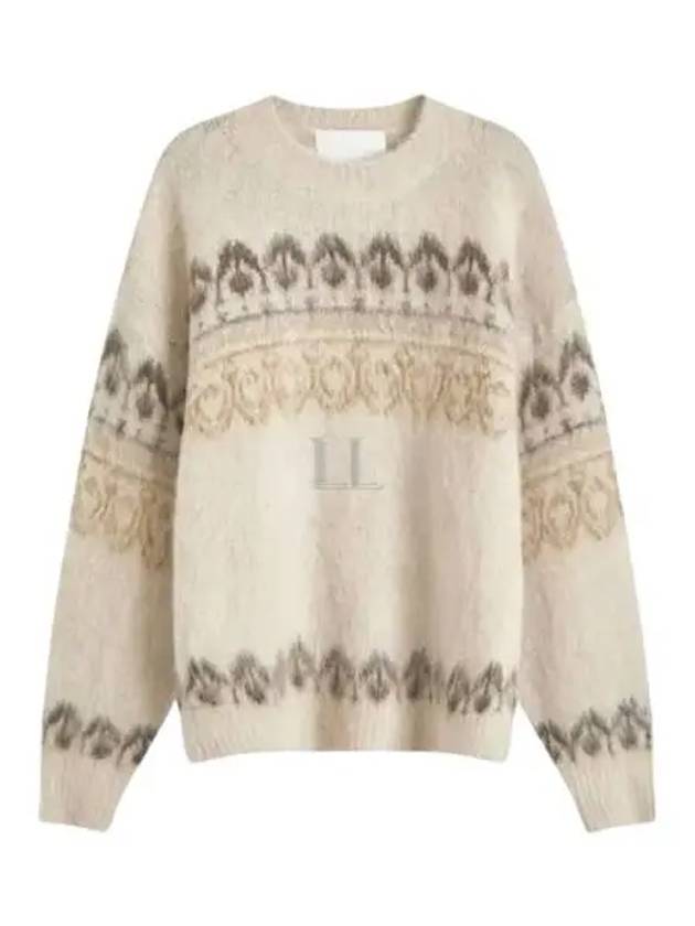 Dullyh Decorative Mohair Knit Top Khaki - ISABEL MARANT - BALAAN 2