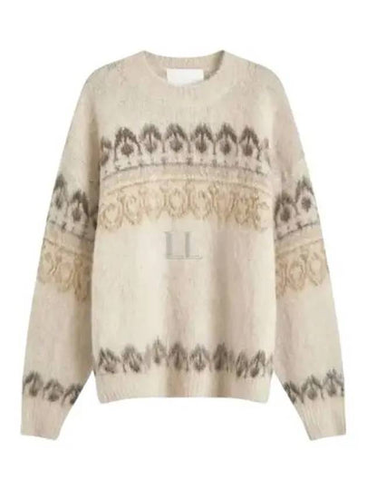 Dullyh Decorative Mohair Knit Top Khaki - ISABEL MARANT - BALAAN 2