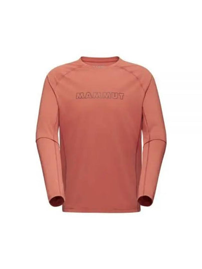 Selun FL Logo Long Sleeve T-shirt Brick - MAMMUT - BALAAN 2