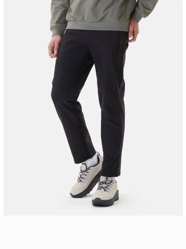 DUALIS Tapered Fit Pants Black SP321DPT92 - DESCENTE - BALAAN 1