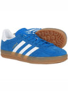 Gazelle Indoor Low-Top Sneakers Blue - ADIDAS - BALAAN 3