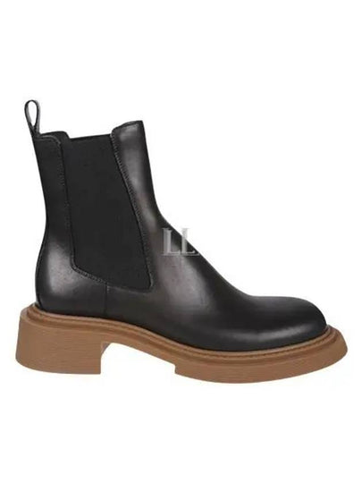 Leather Chelsea Boots Black - LOEWE - BALAAN 2