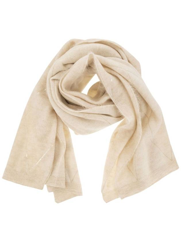 Scarf with micro-sequins - BRUNELLO CUCINELLI - BALAAN 1