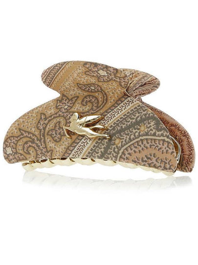 Profumi Fabric Acetate Hair Clip Beige - ETRO - BALAAN 2