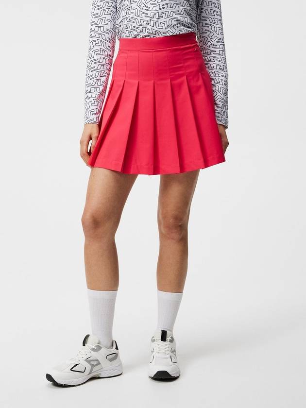 Women's Adina Golf Skirt Azalea - J.LINDEBERG - BALAAN 3