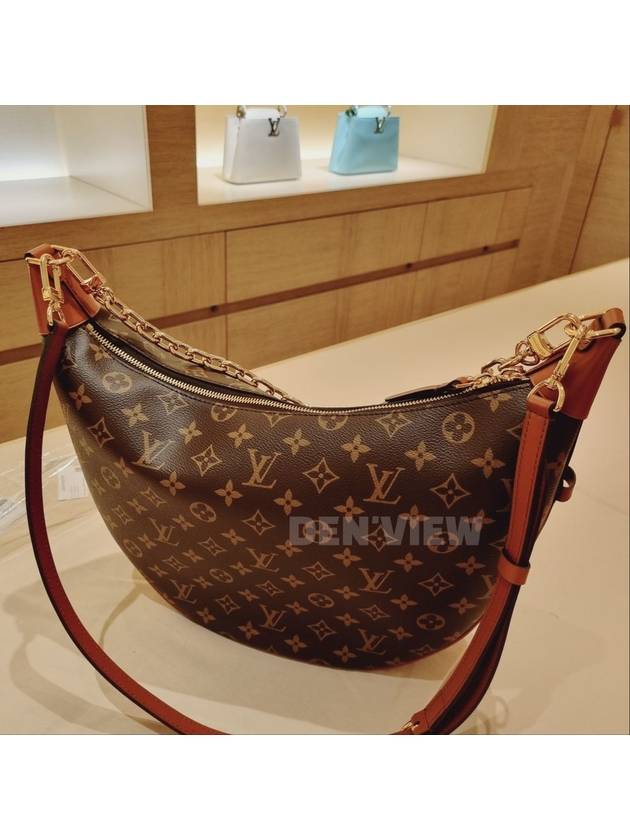 Women's Loop Hobo Monogram Shoulder Bag Brown - LOUIS VUITTON - BALAAN 3