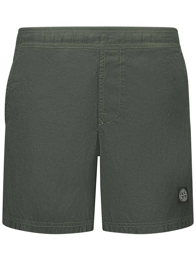 Nylon Metal Swimming Trunk Shorts Grey - STONE ISLAND - BALAAN 1