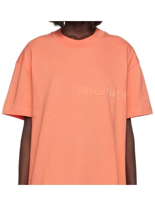 Essentials Fear Of hot God Short Sleeve T-Shirt Coral Men’s Large