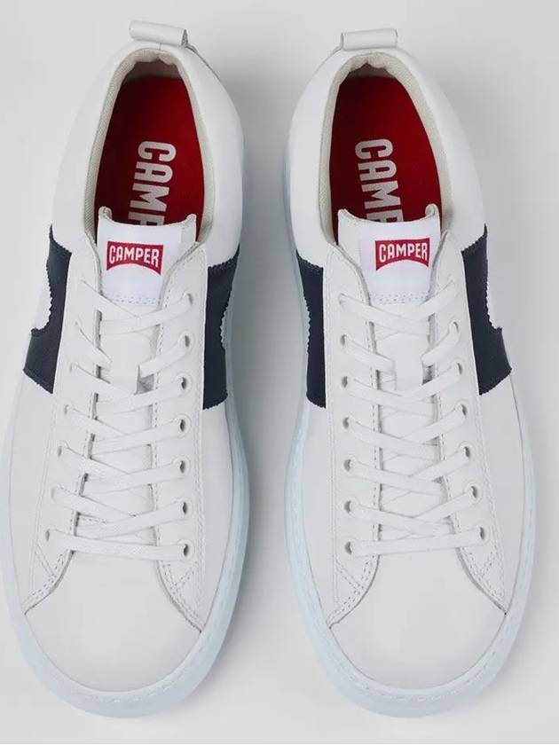 Runner Leather Low Top Sneakers White - CAMPER - BALAAN 5