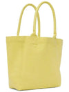 Yenky Embroidered Logo Large Shopper Tote Bag Yellow - ISABEL MARANT - BALAAN 4