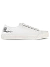 Painting Tabi Low Top Sneakers White - MAISON MARGIELA - BALAAN 1