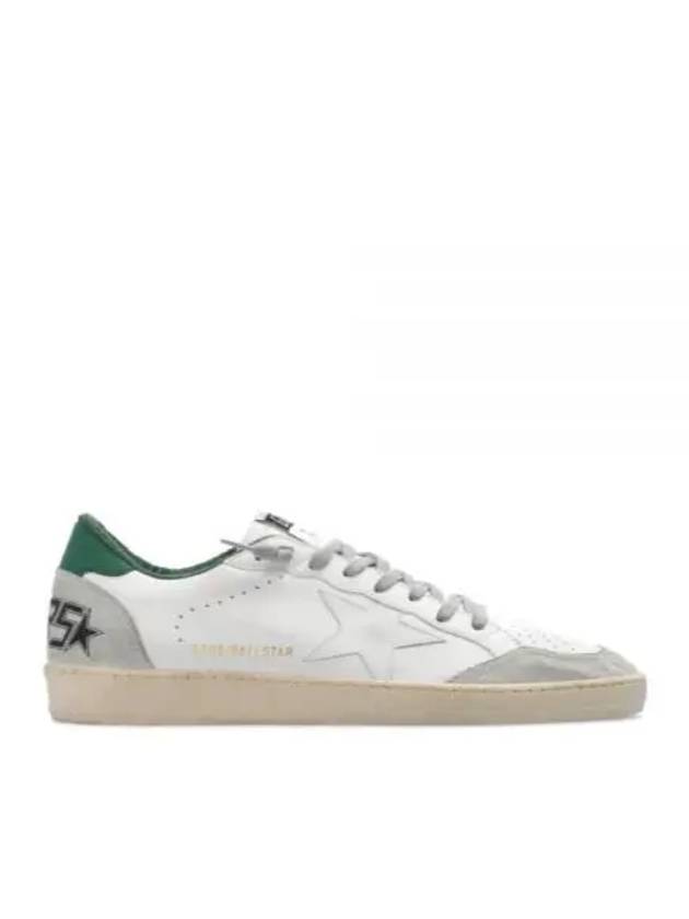 Ball Star Leather Low Top Sneakers White - GOLDEN GOOSE - BALAAN 2