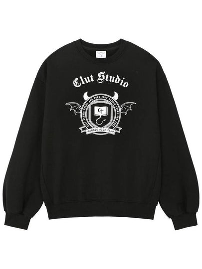 0 7 banned book club sweatshirt BLACK - CLUT STUDIO - BALAAN 2