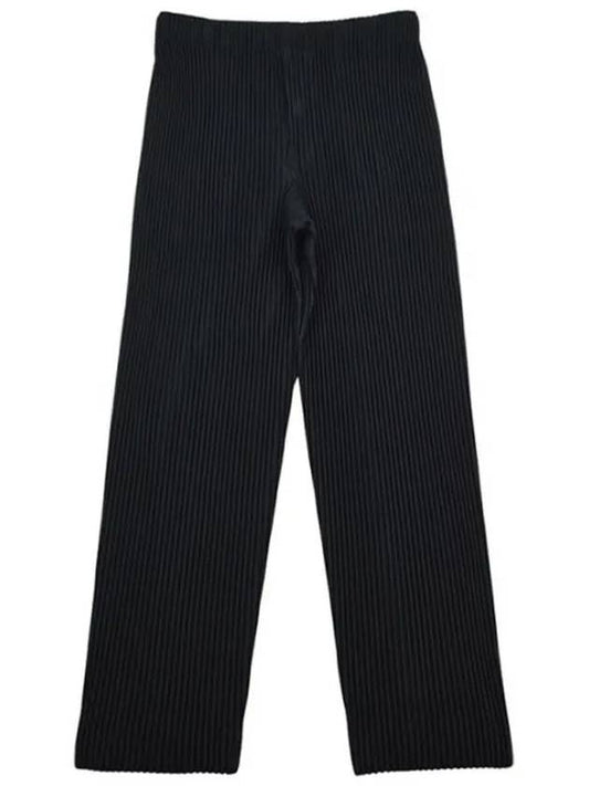 Homme Pliss? Straight Pants HP46JF104 16 Black - ISSEY MIYAKE - BALAAN 2