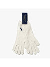 WC0528 107 Pony Cable Knit Gloves - POLO RALPH LAUREN - BALAAN 2