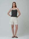 Natural volume shorts ivory - PINBLACK - BALAAN 2