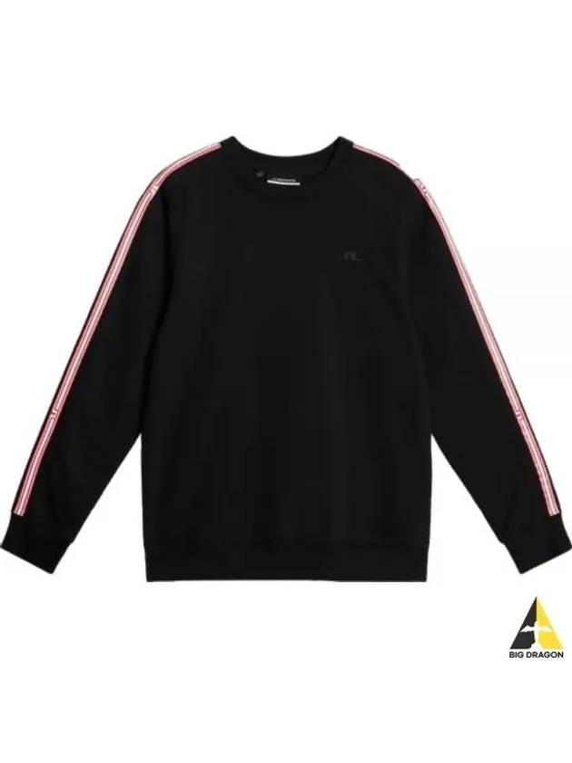 Men's Sneaky Crew Neck Sweatshirt Black - J.LINDEBERG - BALAAN 2