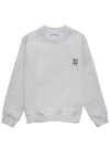 Men's Cotton Bag Logo Embroidery Sweatshirt Gray W241TS27737G - WOOYOUNGMI - BALAAN 2