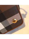 Canvas Check Shoulder Bag Brown - BURBERRY - BALAAN 3