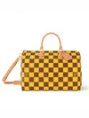 Speedy 50 Bandouliere Damier Pop Duffel Bag Yellow - LOUIS VUITTON - BALAAN 2