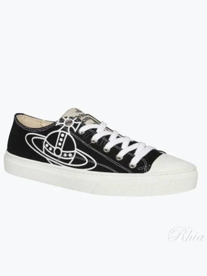 ORB Logo Low Top Sneakers Black - VIVIENNE WESTWOOD - BALAAN 2