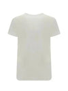 Lettering Cotton Short Sleeve T-Shirt White - ZADIG & VOLTAIRE - BALAAN 3