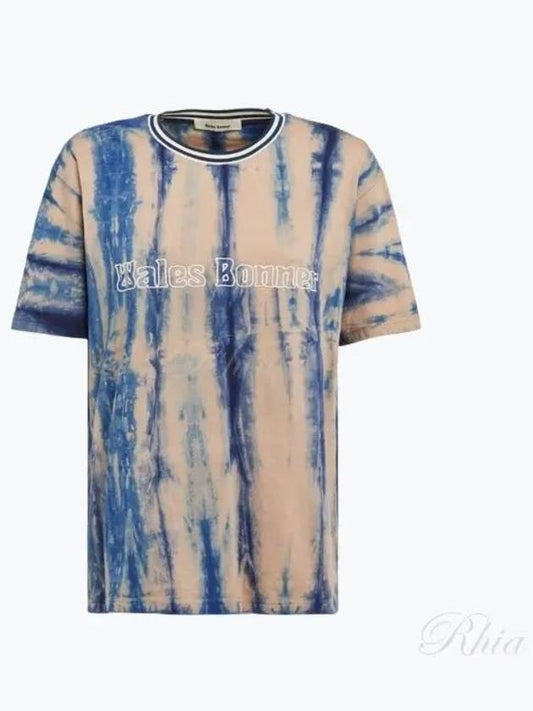 Wales Bonner MS23JE17 JE01 5510 Tie Dye Original Short Sleeve TShirt - WALES BONNER - BALAAN 1