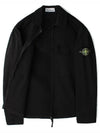 Two-pocket Overshirt Zip-up Jacket Black - STONE ISLAND - BALAAN 8