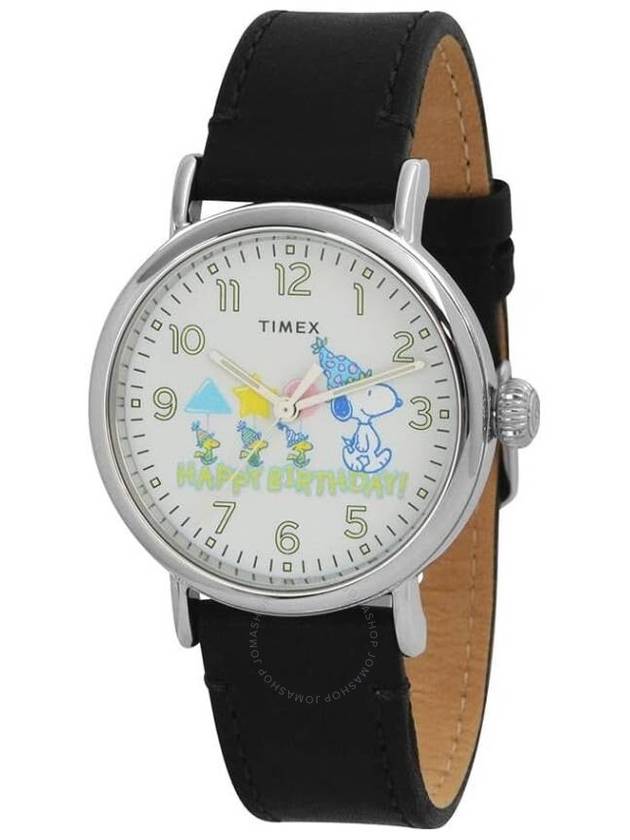 Timex Standard x Peanuts Snoopy Happy Birthday Quartz Men's Watch TW2V61000VQ - TIMEX - BALAAN 1