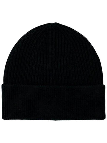 Knit Wool Long Beanie Black - ANDERSEN-ANDERSEN - BALAAN 1