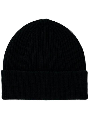 Knit Wool Long Beanie Black - ANDERSEN-ANDERSEN - BALAAN 1