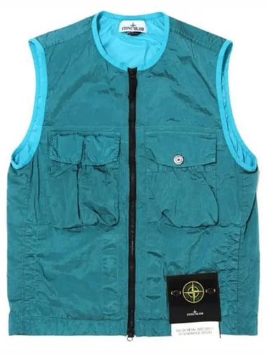 Nylon metal badge vest - STONE ISLAND - BALAAN 1