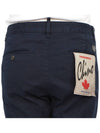 Cotton Sexy Straight Chino Pants Navy - DSQUARED2 - BALAAN 8