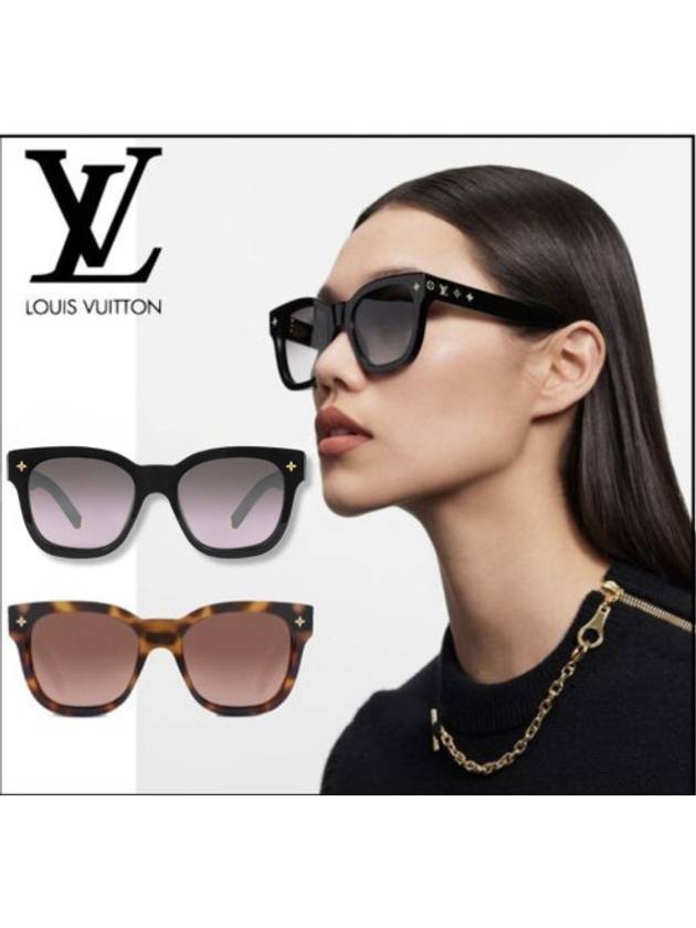 My Monogram Sunglasses Square Dark Tortoise Eyewear Z1524E - LOUIS VUITTON - BALAAN 2