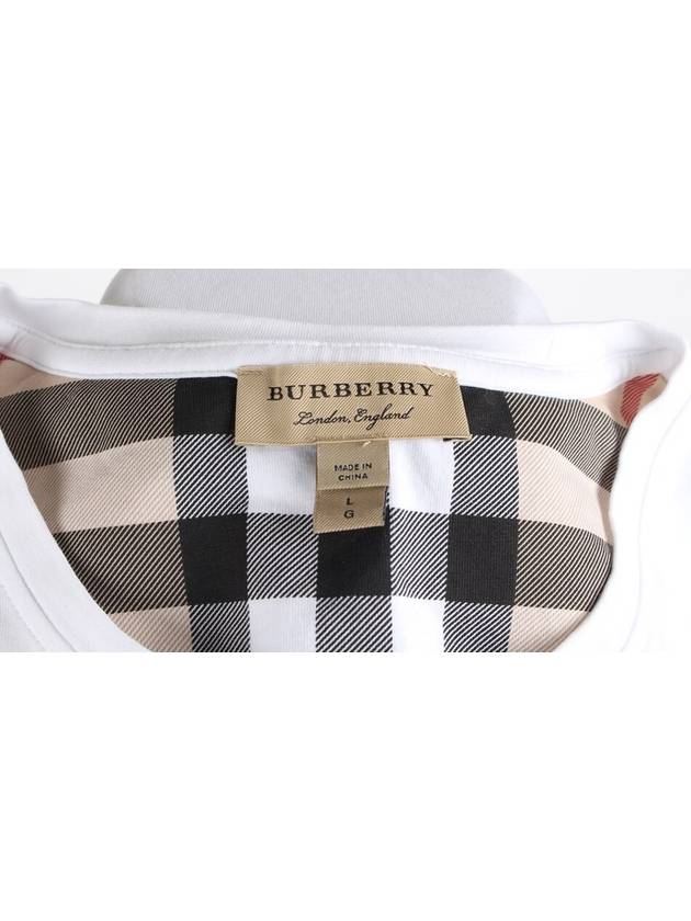 Check short sleeve T shirt L - BURBERRY - BALAAN 7