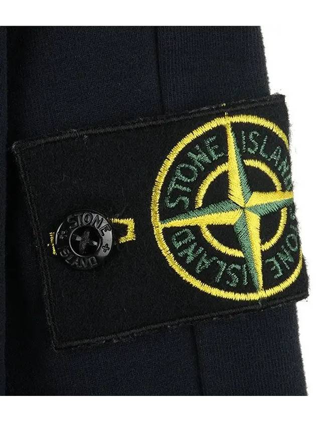 Compass Logo Patch Hoodie Navy - STONE ISLAND - BALAAN 4