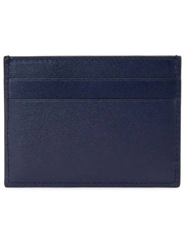 Logo Print Card Wallet Navy - BALENCIAGA - BALAAN 3