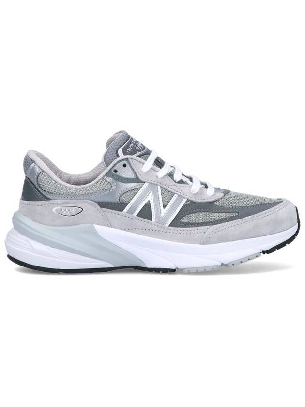 990V6 Castlerock Low-Top Sneakers Grey - NEW BALANCE - BALAAN 2