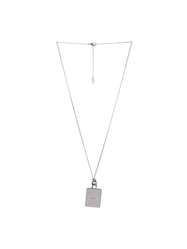 Logo Necklace Silver - A.P.C. - BALAAN 8