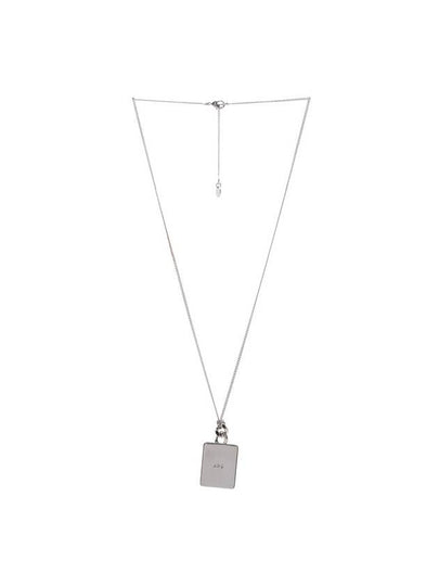 Logo Necklace Silver - A.P.C. - BALAAN 2