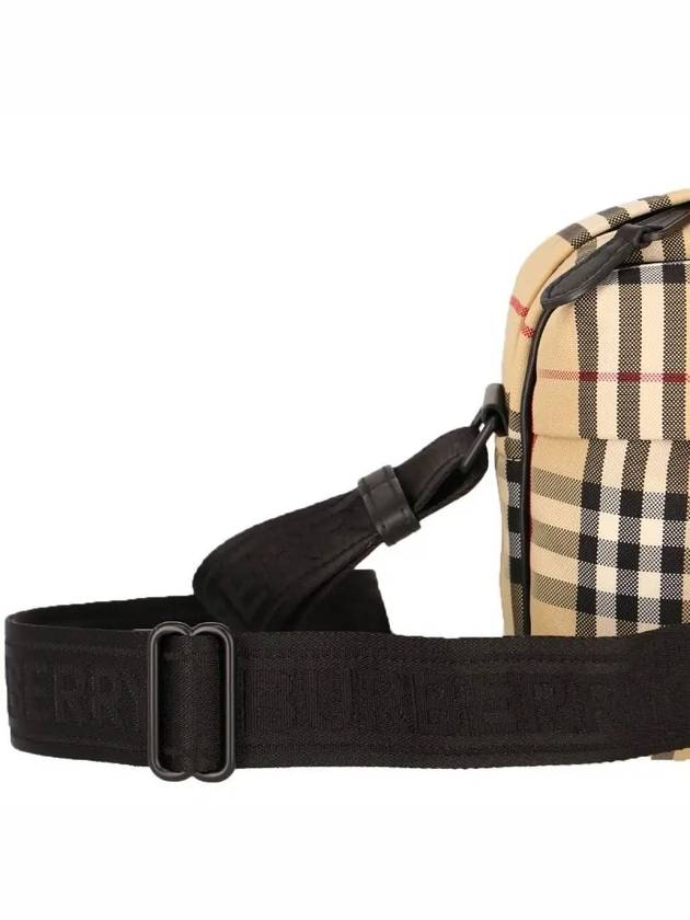 Men's Imprint Nylon Shoulder Cross Bag - BURBERRY - BALAAN 5