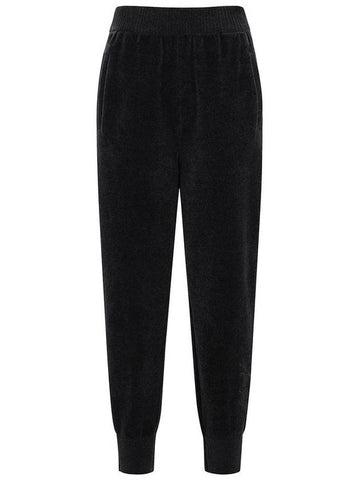 Official W CHANILLE KNIT JOGGER PT BK - ANEWGOLF - BALAAN 1