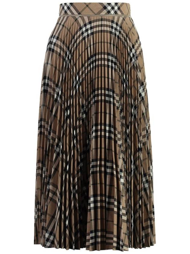 Burberry Pleated Skirt - BURBERRY - BALAAN 1