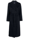 Poldo Wool Single Coat Navy - MAX MARA - BALAAN 1