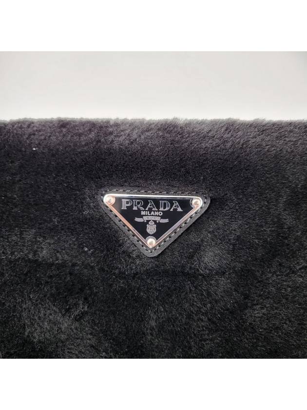 Women s Shearling Large Tote Bag - PRADA - BALAAN 23