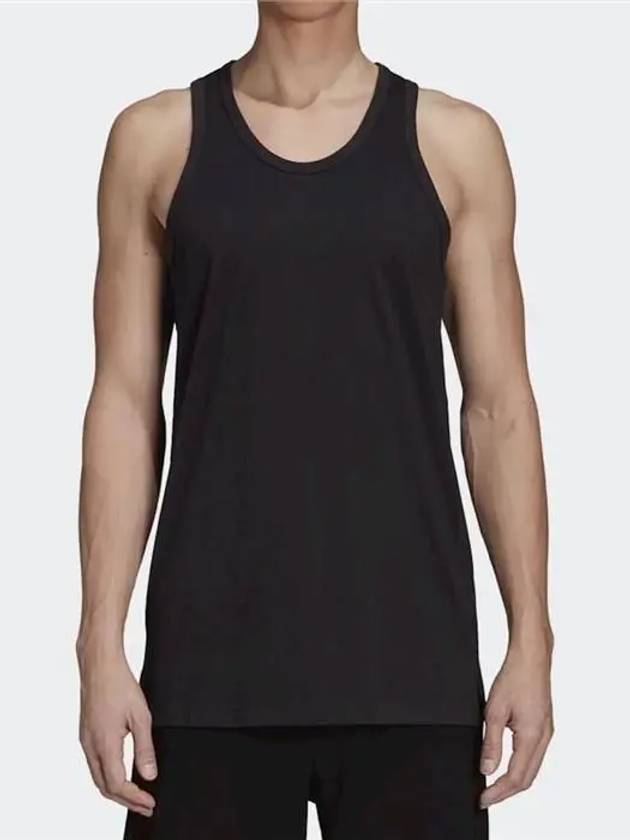 Y 3 Classic Offset Logo Tank Top - YOHJI YAMAMOTO - BALAAN 3